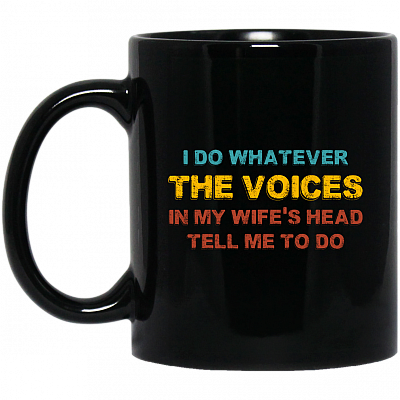 11 oz. Black Mug