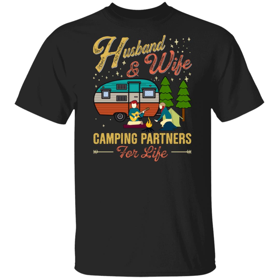Husband and wife camping shirts Clearance