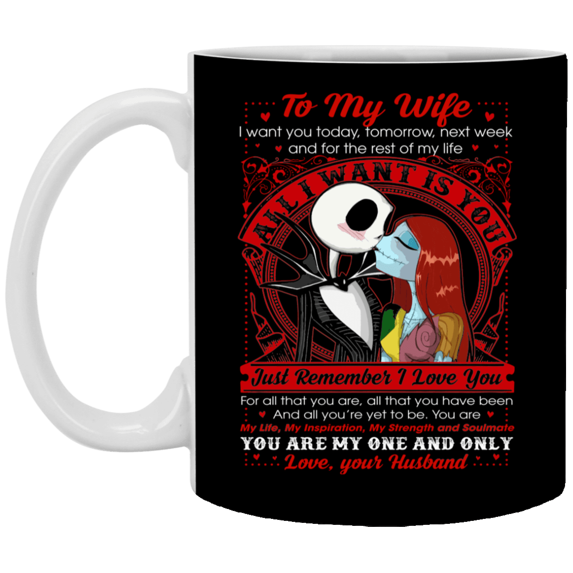 To My Wife I Want You Today Tomorrow Next Week Coffee Mug-Beer Stein ...