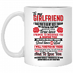 To My Girlfriend I Take You To Be My Best Friend My Faithful Partner Coffee Mug - Beer Stein - Water Bottle