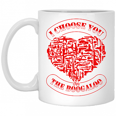 I Choose You For The Boogaloo Funny Ceramic Coffee Mug - Beer Stein - Water Bottle - Color Changing Mug