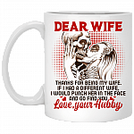 Dear Wife Thanks For Being My Wife If I Had A Different Wife Ceramic Coffee Mug - Beer Stein - Water Bottle