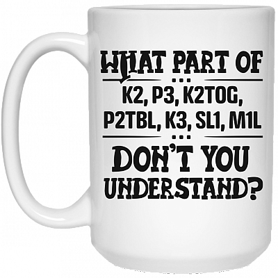15 oz. White Mug
