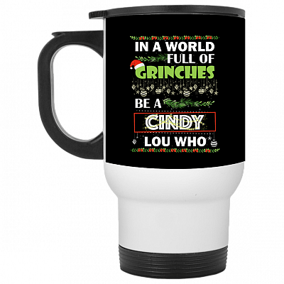 14 oz. White Travel Mug