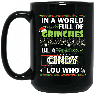 15 oz. Black Mug