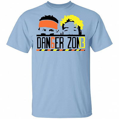 Danger Zone T-Shirt - Dan6er Zo13 Baker Football Shirt