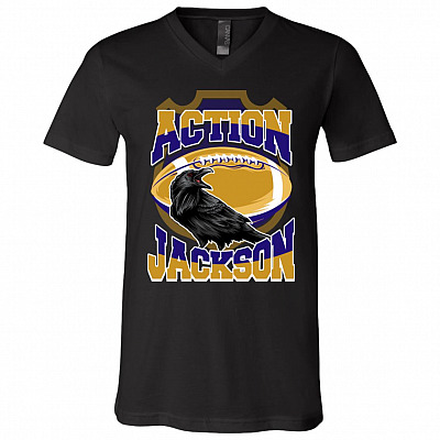 Action Raven Jackson T-Shirt - V-Neck