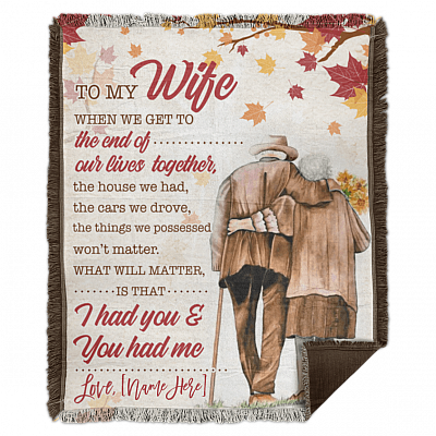 Woven Blanket - 50x60