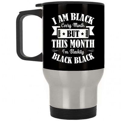 14 oz. Silver Travel Mug