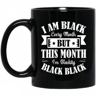 11 oz. Black Mug