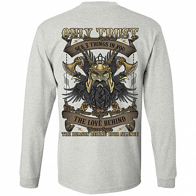 Only Trust Someone Who Can See Things in You the Sorrow Viking Hoodie - Sweatshirt - Long Sleeve