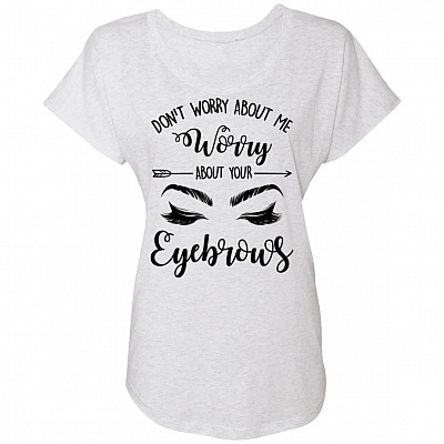 Ladies Triblend Dolman Sleeve