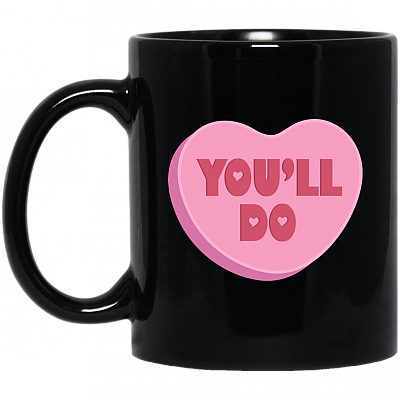 11 oz. Black Mug