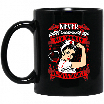 11 oz. Black Mug