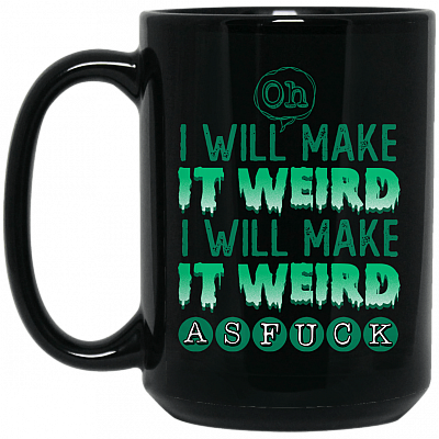 15 oz. Black Mug