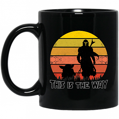 11 oz. Black Mug