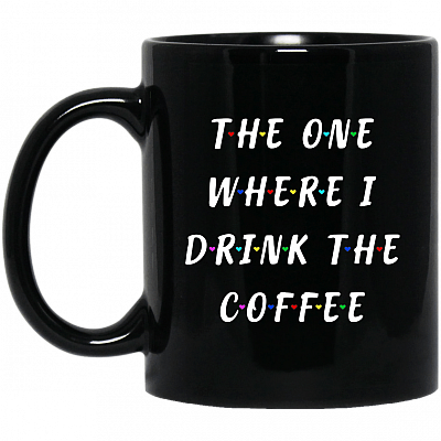 11 oz. Black Mug