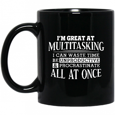 11 oz. Black Mug