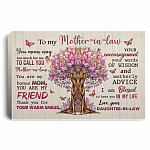 CubeBik To My Mother In Law You Mean Way Too Much For Me Framed Canvas Prints - Unframed Poster - Canvas Gift for Mother in Law