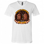 CubeBik Mama's Boobery Always On Tap Funny Brewery T-Shirt - V-Neck