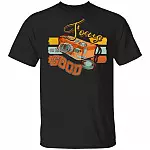 CubeBik Focus On The Good Vintage Camera T-Shirt - Camera Lover Gift