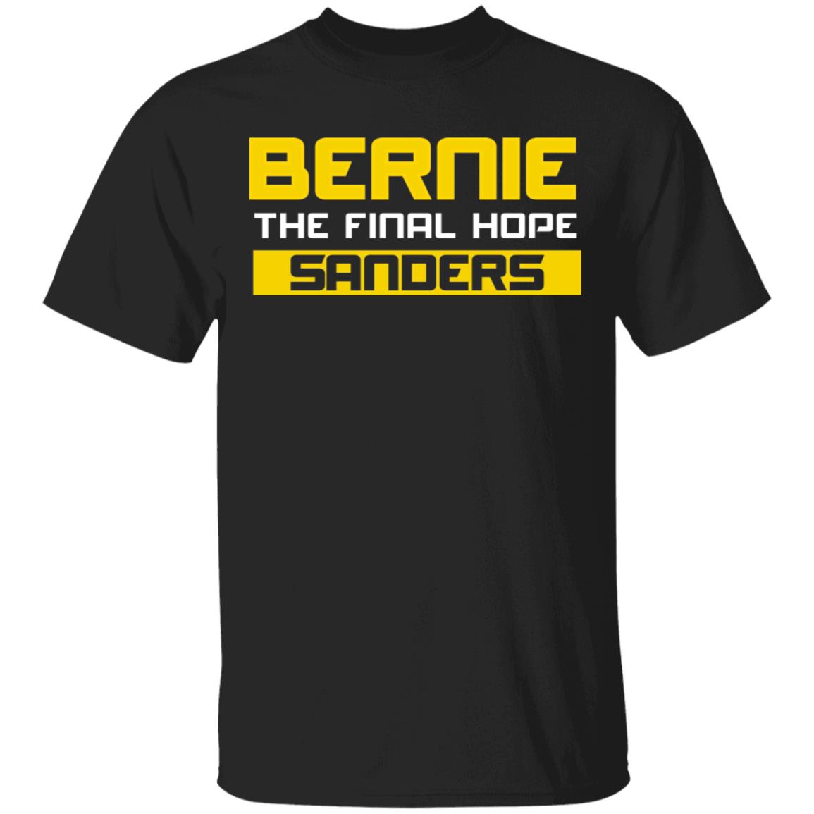 CubeBik Berrnie S-anders the Final Hope Vote Bernie T-Shirt