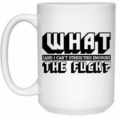 15 oz. White Mug