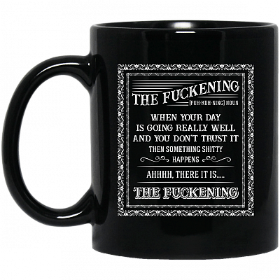 11 oz. Black Mug