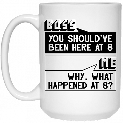 15 oz. White Mug