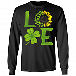 CubeBik Happy Saint Paddy Sunflower Shamrock Gift Hoodie Sweatshirt - Cool Irish Sunflower Lover T-Shirt CubeBik Happy Saint Paddy Sunflower Shamrock Gift Hoodie Sweatshirt - Cool Irish Sunflower Lover T-Shirt