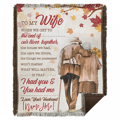 Woven Blanket - 50x60