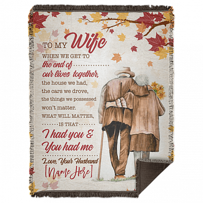 Woven Blanket - 60x80