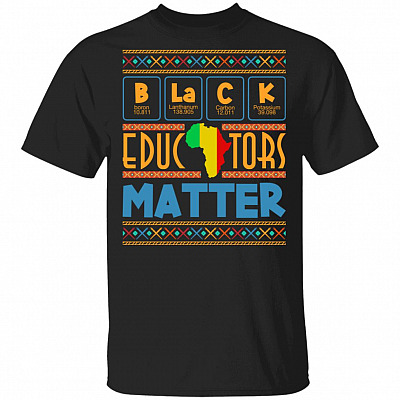 Black Educator Magic Black history Month Teacher Matter Gift T-Shirt