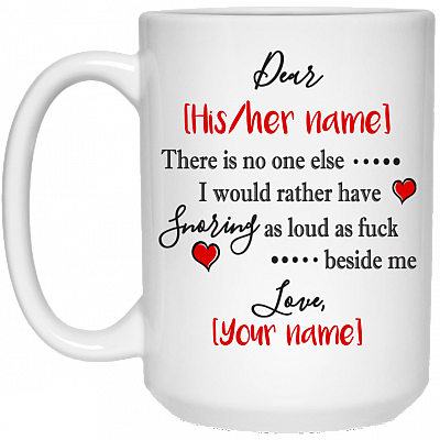 15 oz. White Mug