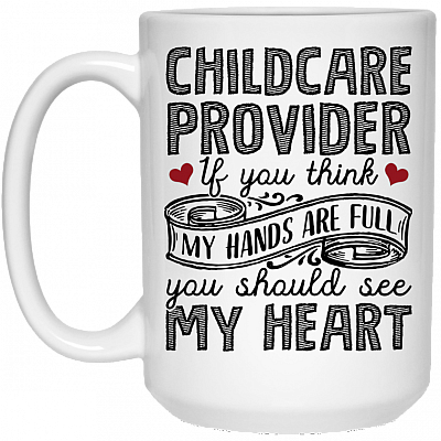 15 oz. White Mug