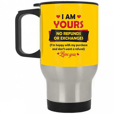 14 oz. Silver Travel Mug