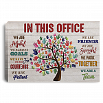 In This Office Framed Canvas - Unframed Poster