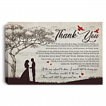 Thank You If the Sun Refused to Shine I Would Not Be Framed Canvas - Unframed Poster