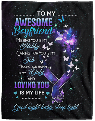 Cozy Plush Fleece Blanket - 60x80