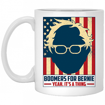 Boomers For Bernie Yeah It Is A Thing Ceramic Coffee Mug - Beer Stein - Water Bottle - Color Changing Mug