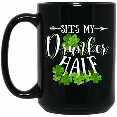 15 oz. Black Mug