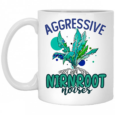 Aggressive Nirnroot Noises Ceramic Coffee Mug - Beer Stein - Water Bottle - Color Changing Mug