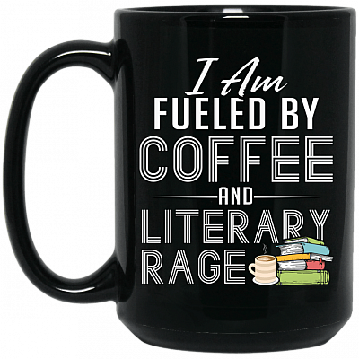 15 oz. Black Mug