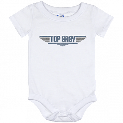 Top Baby Gun Movie Baby Onesie - Baby Infant Bodysuit