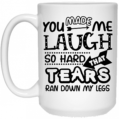 15 oz. White Mug