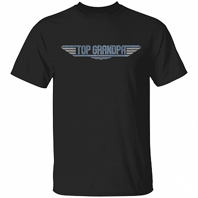 Top Grandpa Gun Movie T-Shirt - Family Matching Shirts
