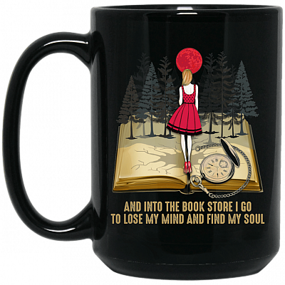 15 oz. Black Mug