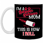 I'm a Labrador Retriever Mom This Is How I Roll Ceramic Coffee Mug - Beer Stein - Water Bottle - Color Changing Mug