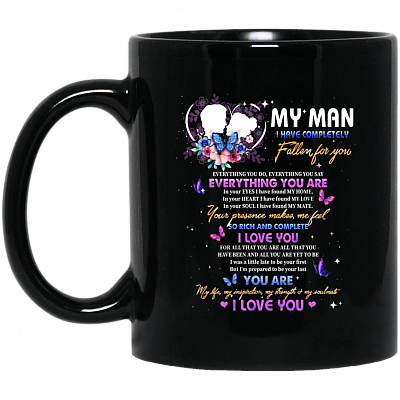 11 oz. Black Mug