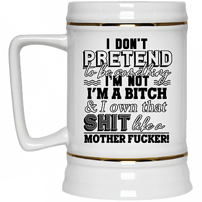 22 oz. Beer Stein